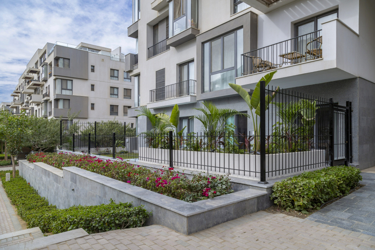 Exterior & Views 4, Rivera 2bedroom with Garden Eastown near EDNC Mall, New Cairo 1