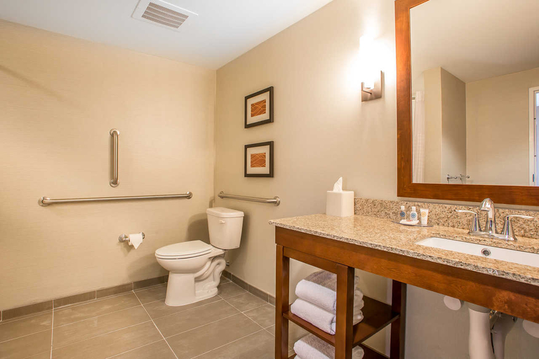 Bathroom, Comfort Inn PA Turnpike I81, Cumberland