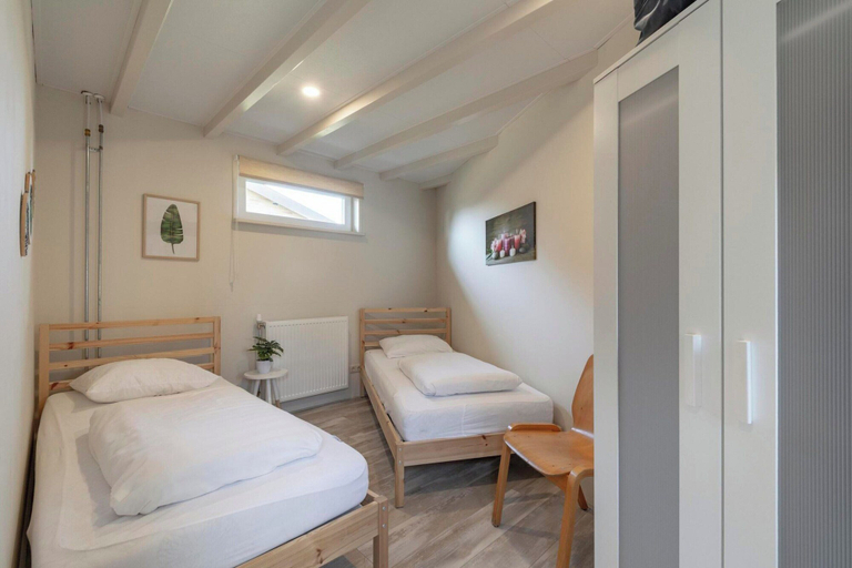 Bedroom 2, Bungalow in Sint Maartenszee Near Beach, Zijpe