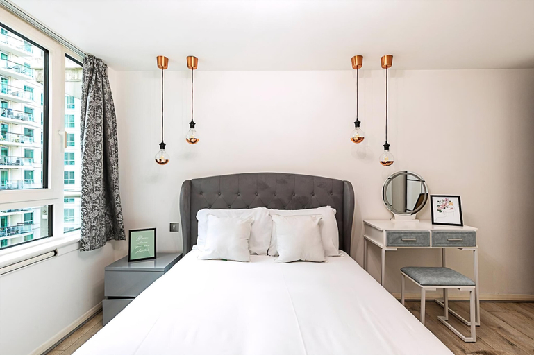 Bedroom 3, Modern and Minimalist Flat in Vauxhall, London