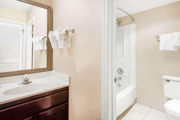 Bathroom 4, Hawthorn Extended Stay by Wyndham Columbus North, Franklin