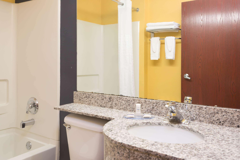 Bathroom 4, Microtel Inn & Suites by Wyndham Hillsborough, Orange