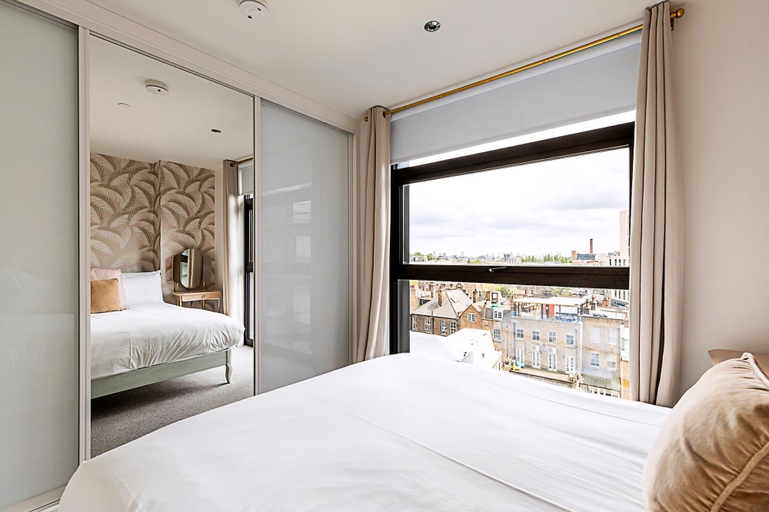Bedroom 3, Bohemian Chic Apartment in Shoreditch, London