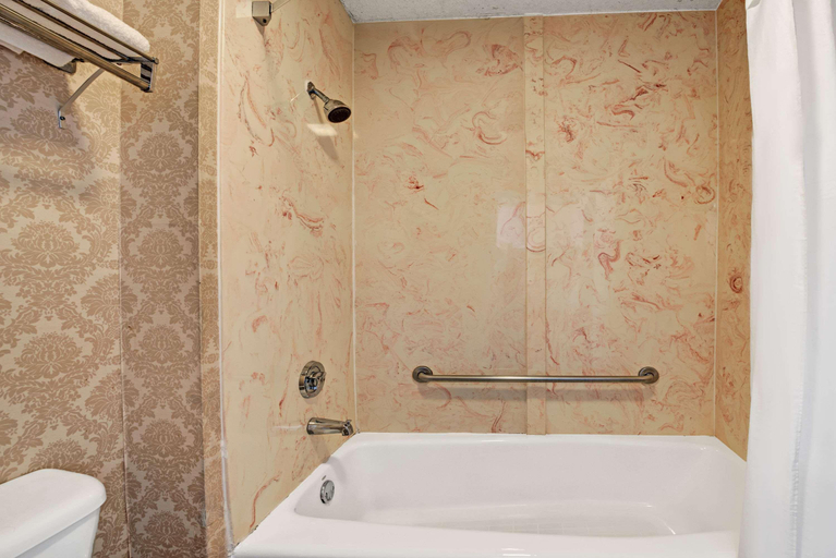 Bathroom 4, Super 8 by Wyndham Dallas South, Dallas