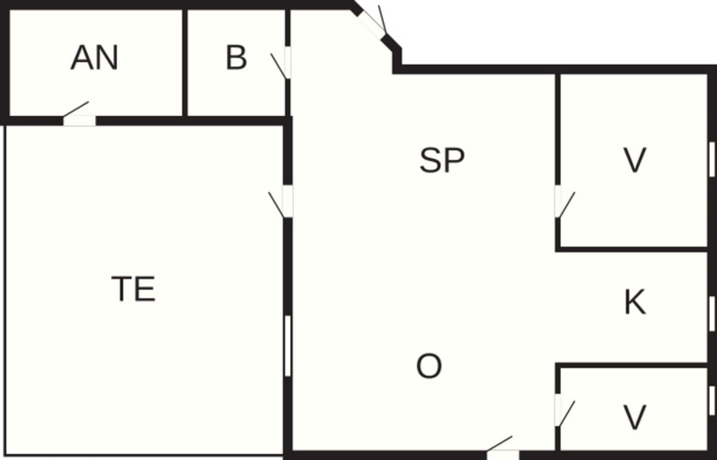 Floor plan, Seaside Sanctuary in Lokken-by Traum, Hjørring