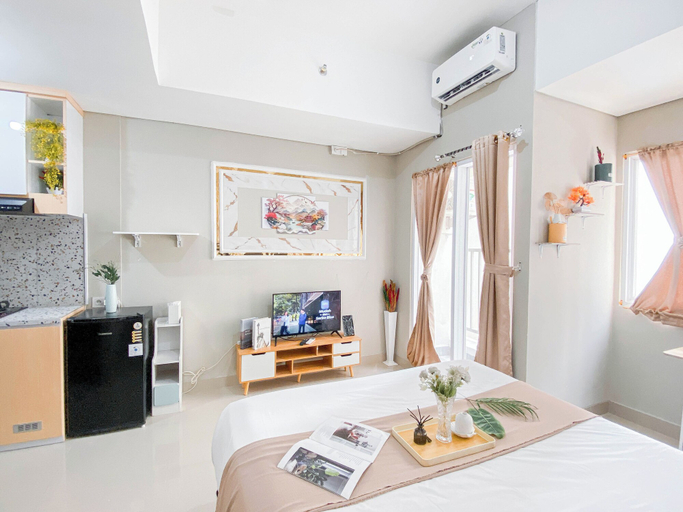 Bedroom 3, Nice Studio Room Apartment at LRT City Sentul - Royal Sentul Park, Bogor