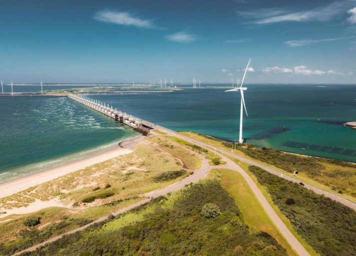 View from property 4, Chalet in Zeeland Near the Beach, Noord-Beveland
