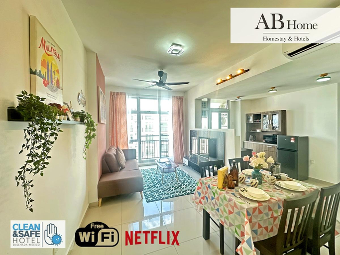 3, ABHome [Holiday Suite] Midas Seri Alam #Mall #JB, Johor Bahru