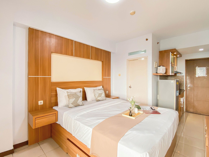 Bedroom, Nice and Cozy Studio at Bogor Valley Apartment, Bogor