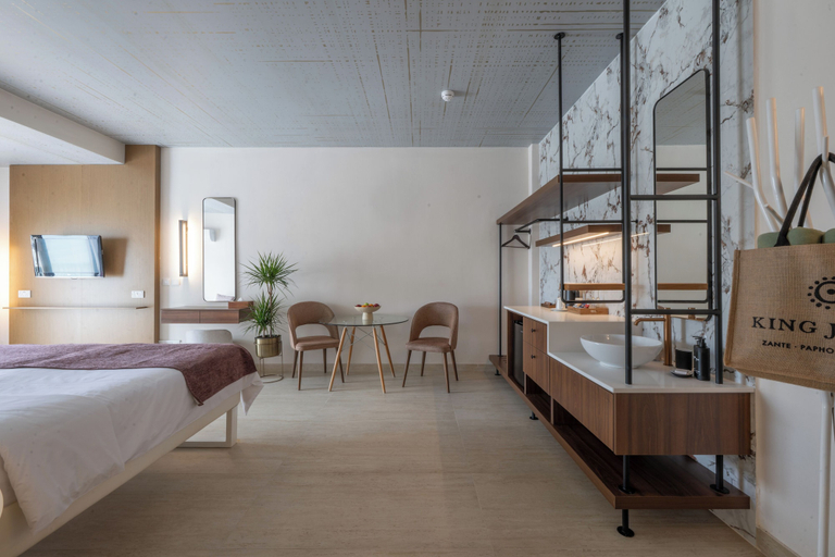 Bedroom 3, King Jason Paphos - Designed for Adults By Louis Hotels