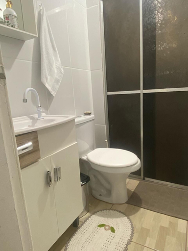 Bathroom, Apartamento no Centro para 6 hospede, Foz do Iguaçu