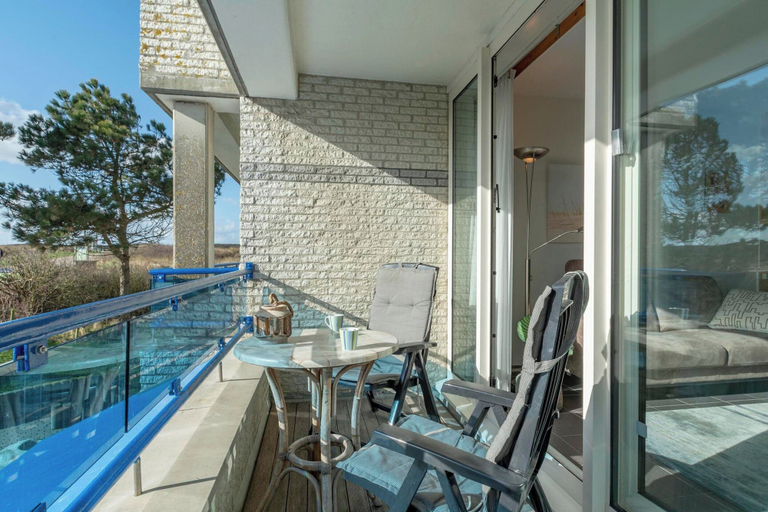 Balcony 2, Studio in Groote Keeten by the Beach, Zijpe