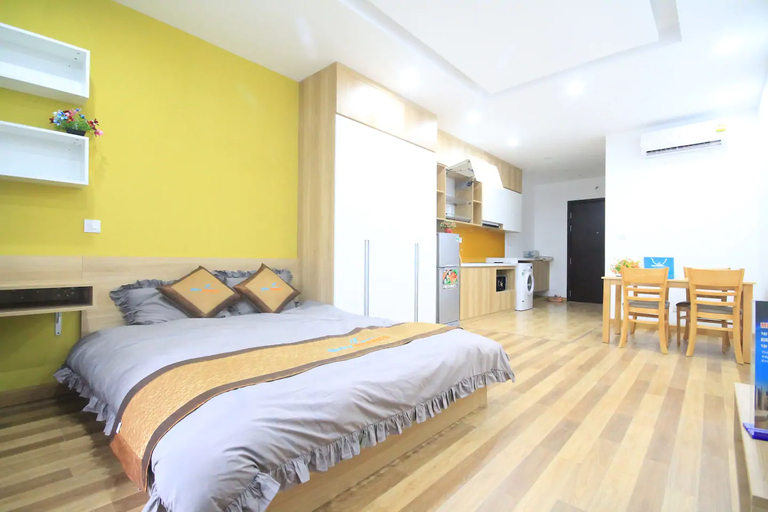Bedroom, Bayhomes D'Capitale Serviced Apartment, Cầu Giấy