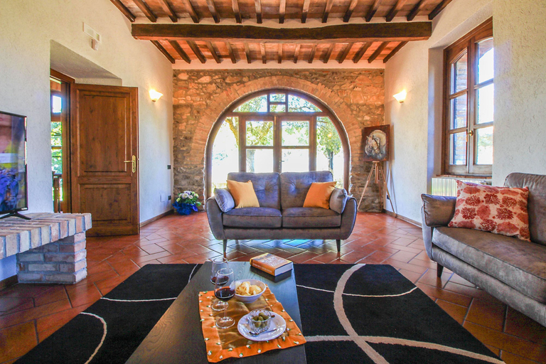 Room 5, Villa Campo Valerio con Grande Piscina, Grosseto