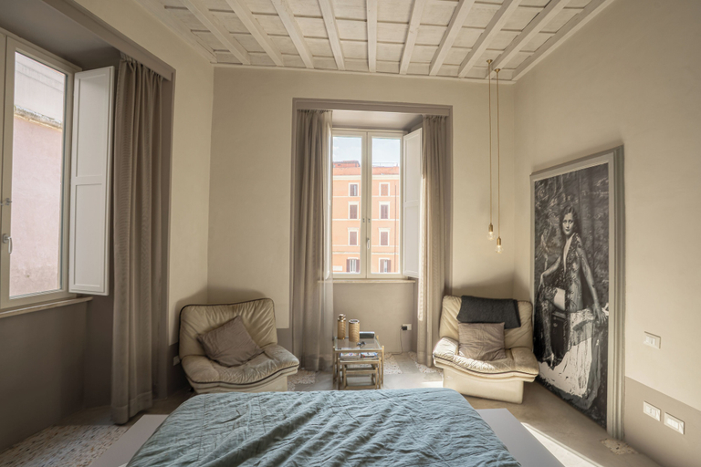 Bedroom 3, CasaCau, Rome