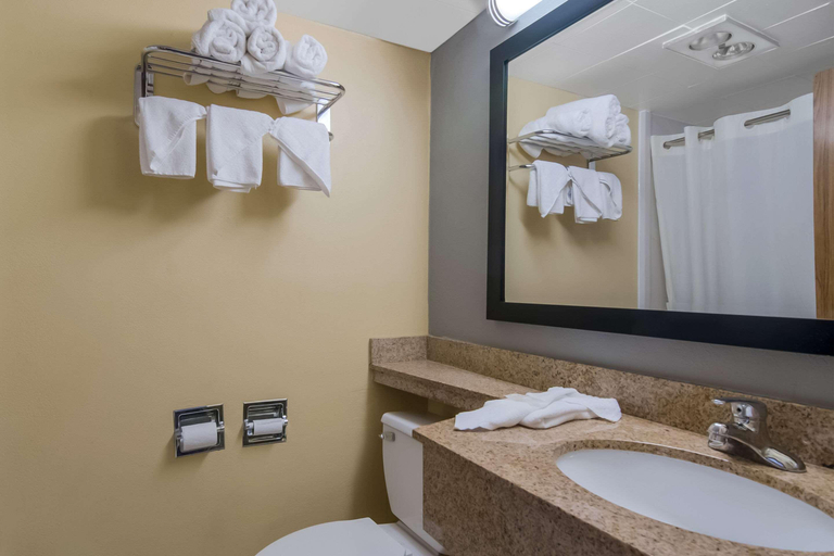 Bathroom 4, Quality Inn Westfield - Springfield, Hampden