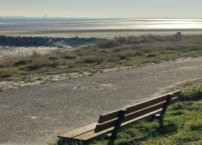 View from property 4, Beachside Getaway With Garden & Barbecue, Borsele