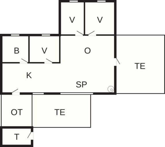 Floor plan, Tranquil Retreat in Bratten - By Traum Ferienwohnungen, Frederikshavn