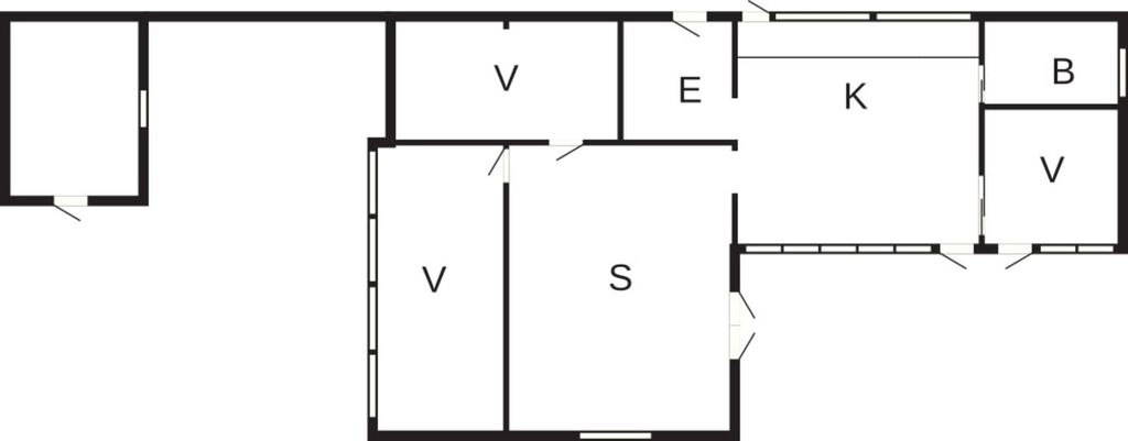 Floor plan, Charming Retreat by Water - By Traum Ferienwohnungen, Odsherred