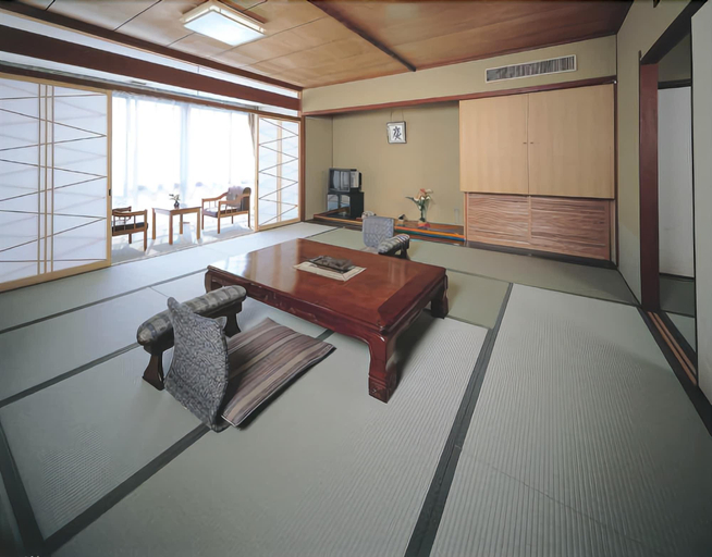 Bedroom, Nishiura Grand Hotel Kikkei, Gamagōri