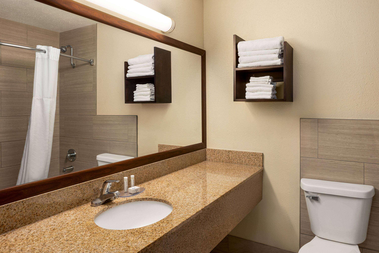 Bathroom 5, AmericInn by Wyndham La Crosse Riverfront, La Crosse