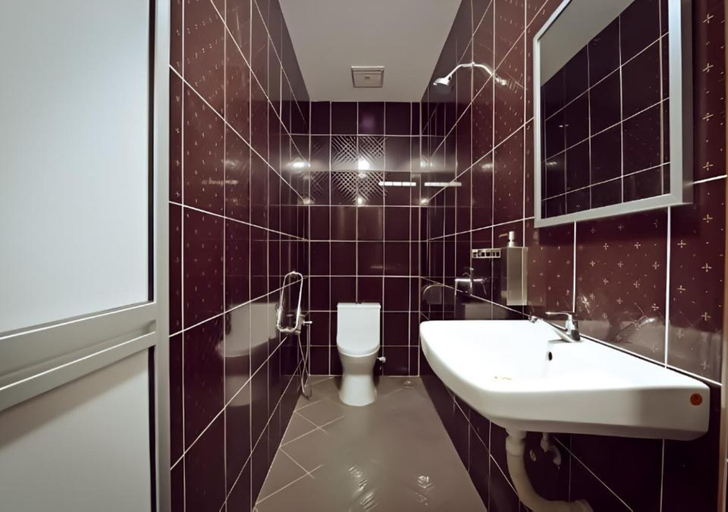 Bathroom, RS Hotel, Johor Bahru