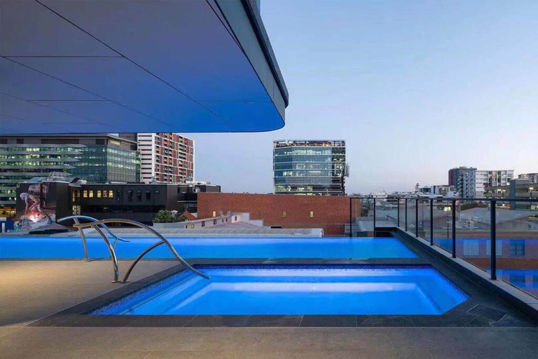 Room 3, 2BR Utopia Fortitude Valley Pool Rooftop King bed, Fortitude Valley
