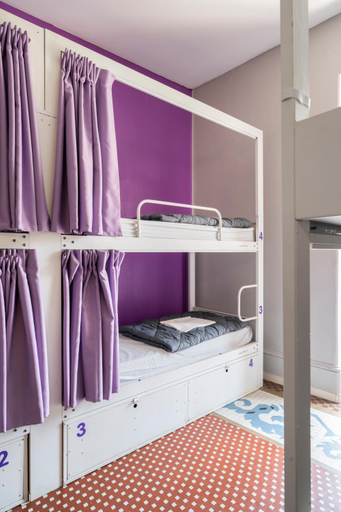 Bedroom 3, Purple Nest Hostel, Valencia
