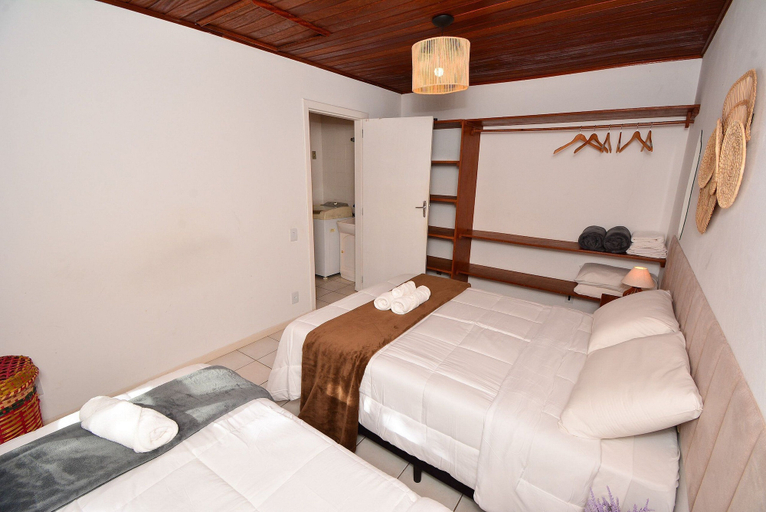 Bedroom 3, Apê a 150m da praia de Canasvieiras, Florianopolis
