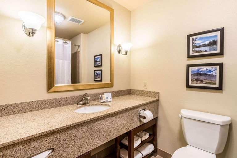 Bathroom 4, Comfort Inn & Suites Rifle, Garfield