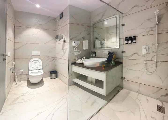 Bathroom 5, Rajmaan Singh Eco Resorts, Sirmaur