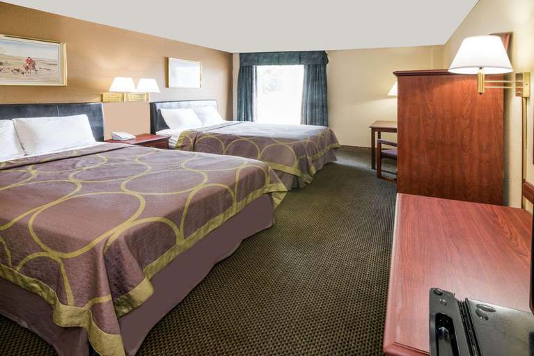 Bedroom 3, Super 8 by Wyndham Columbus, Franklin