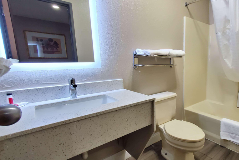 Bathroom 4, Super 8 by Wyndham Paris, Henry