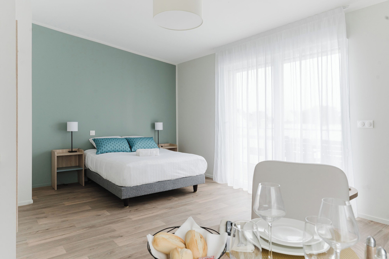 Bedroom 3, Quality Aparthotel Quiberon, Morbihan