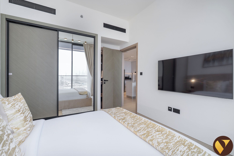 Bedroom 4, Vogue | Binghatti Corner JVC near Circle Mall, Dubai