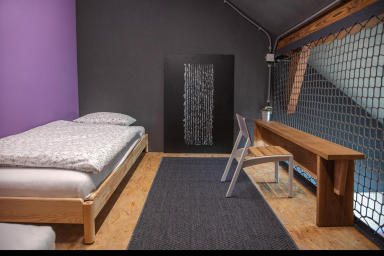 Bedroom 2, Ubytovani na Poli designu, Uherské Hradiště