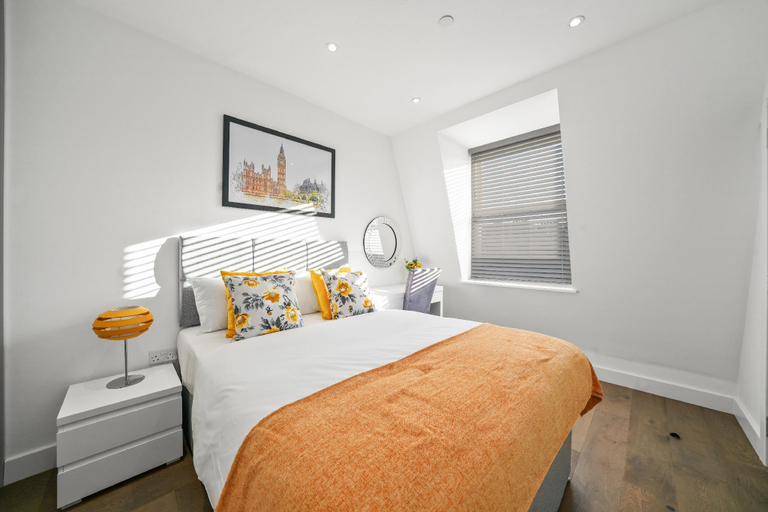 Bedroom 1, City Prime Apartments, London