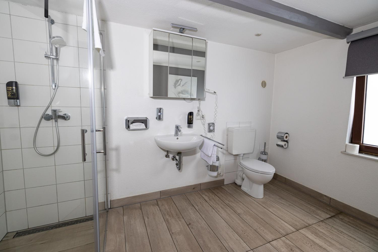 Bathroom 3, Hotel Gasthof Handewitt, Schleswig-Flensburg
