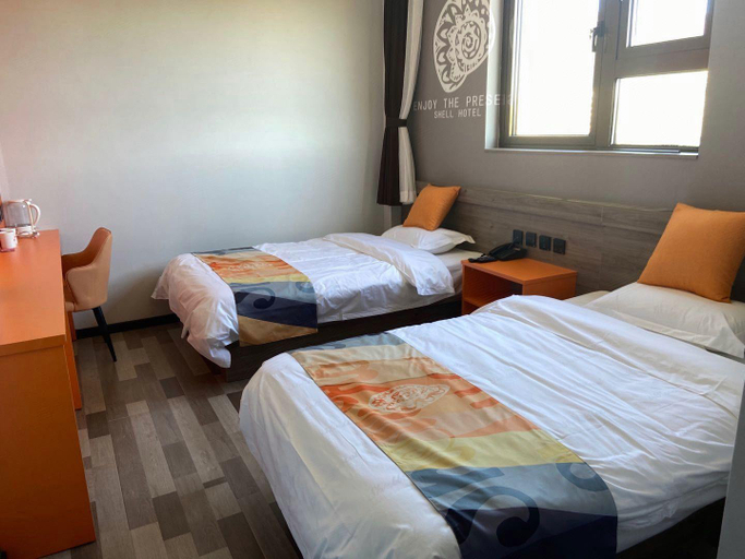 Bedroom 2, Shell Hotel Beijing Miyun District Shuiku Yangguang, Beijing