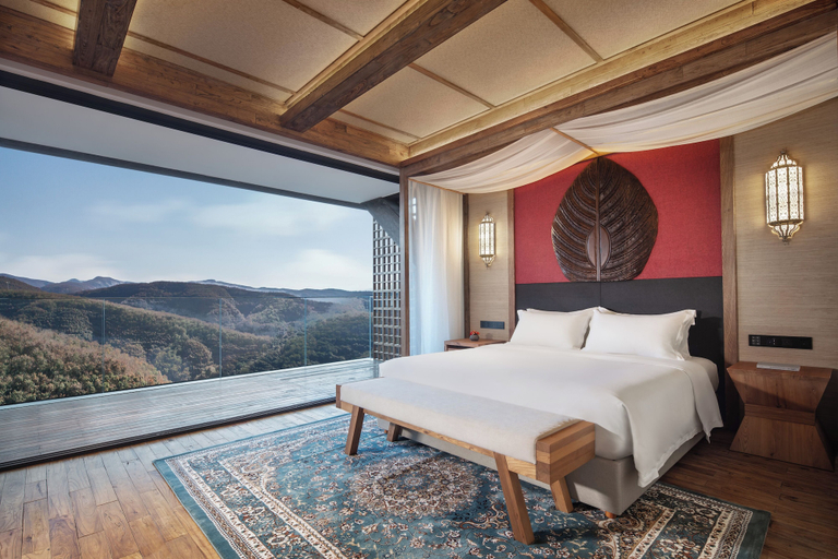 Bedroom 3, Jinghong Bood Panorama Resort Inn, Xishuangbanna Dai