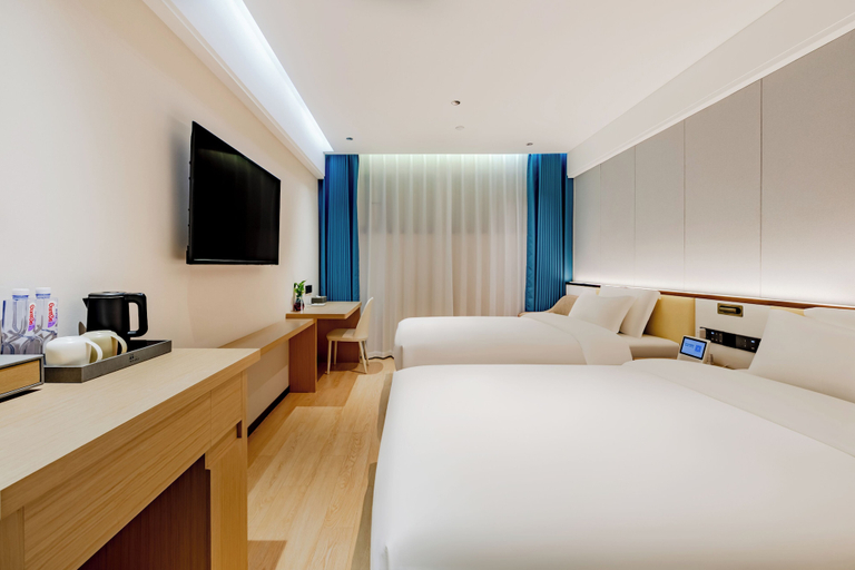 Bedroom 2, Fengdu Hotel (Shanghai Lujiazui Baibaiban Branch), Shanghai