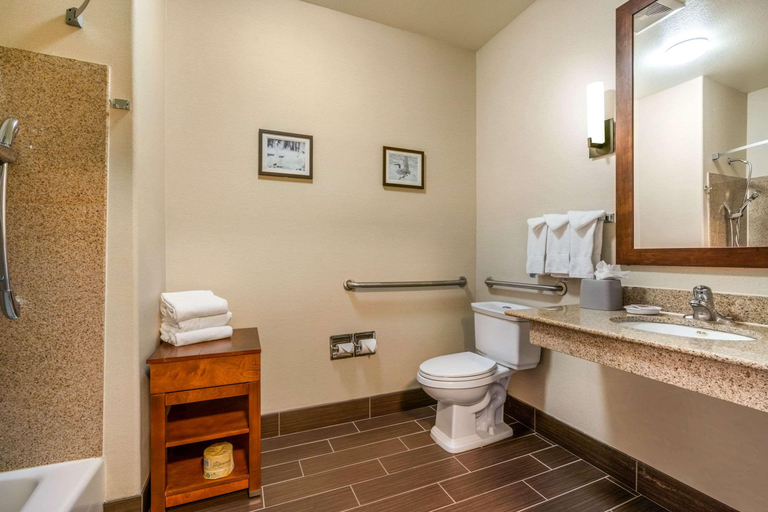 Bathroom 4, Comfort Inn & Suites Galt - Lodi North, Sacramento