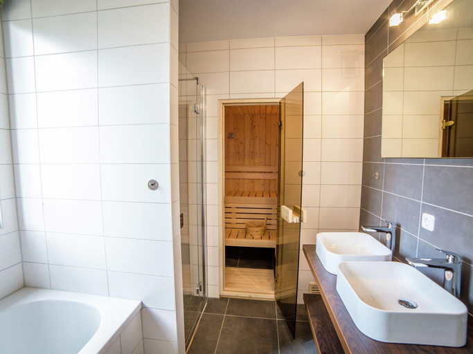 Bathroom 3, Luxury Villa in Maastricht with Sauna, Limburg