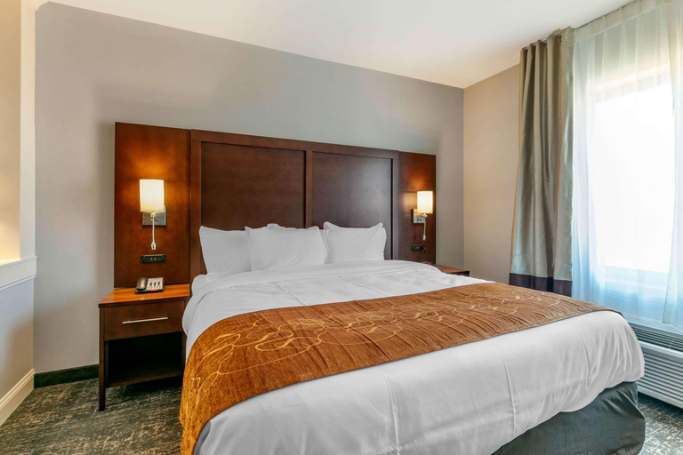 Bedroom 3, Comfort Suites North Tupelo, Lee