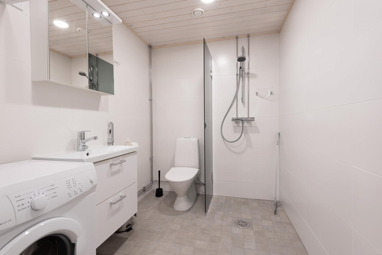 Bathroom 4, Forenom Serviced Apartments Turku Malikkala, Finland Proper