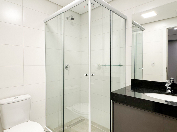 Bathroom 4, Studio Shopping OKA Floripa - SOK132, Florianopolis