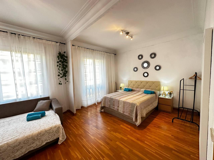 Bedroom 2, Habitaciones acogedoras en Aragón, Barcelona