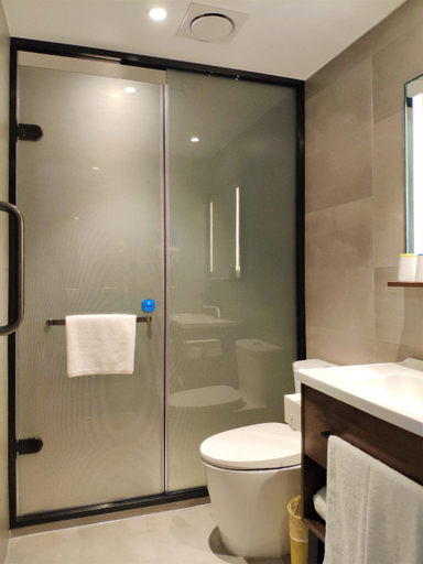 Bathroom 3, Hanting Hotel Harbin West Railway Station Wanda Plaza, Harbin
