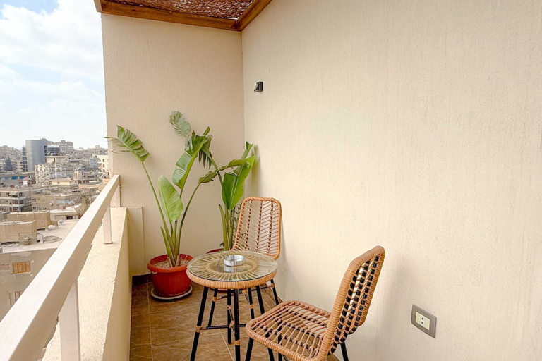 Others 5, Xuru Stays I The 1bdr Rustic Rooftop w/ Wow Outdoor Terrace, Heliopolis