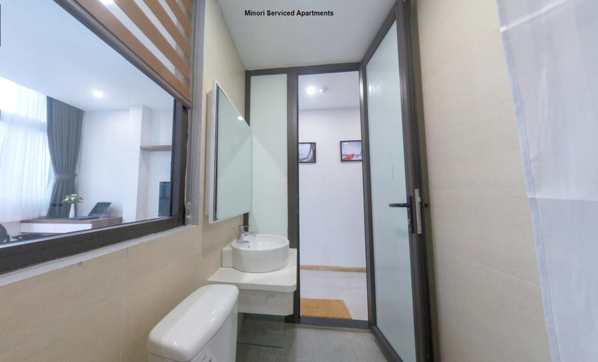Bathroom 3, Luxury Apartment with bathtub relax, Cầu Giấy